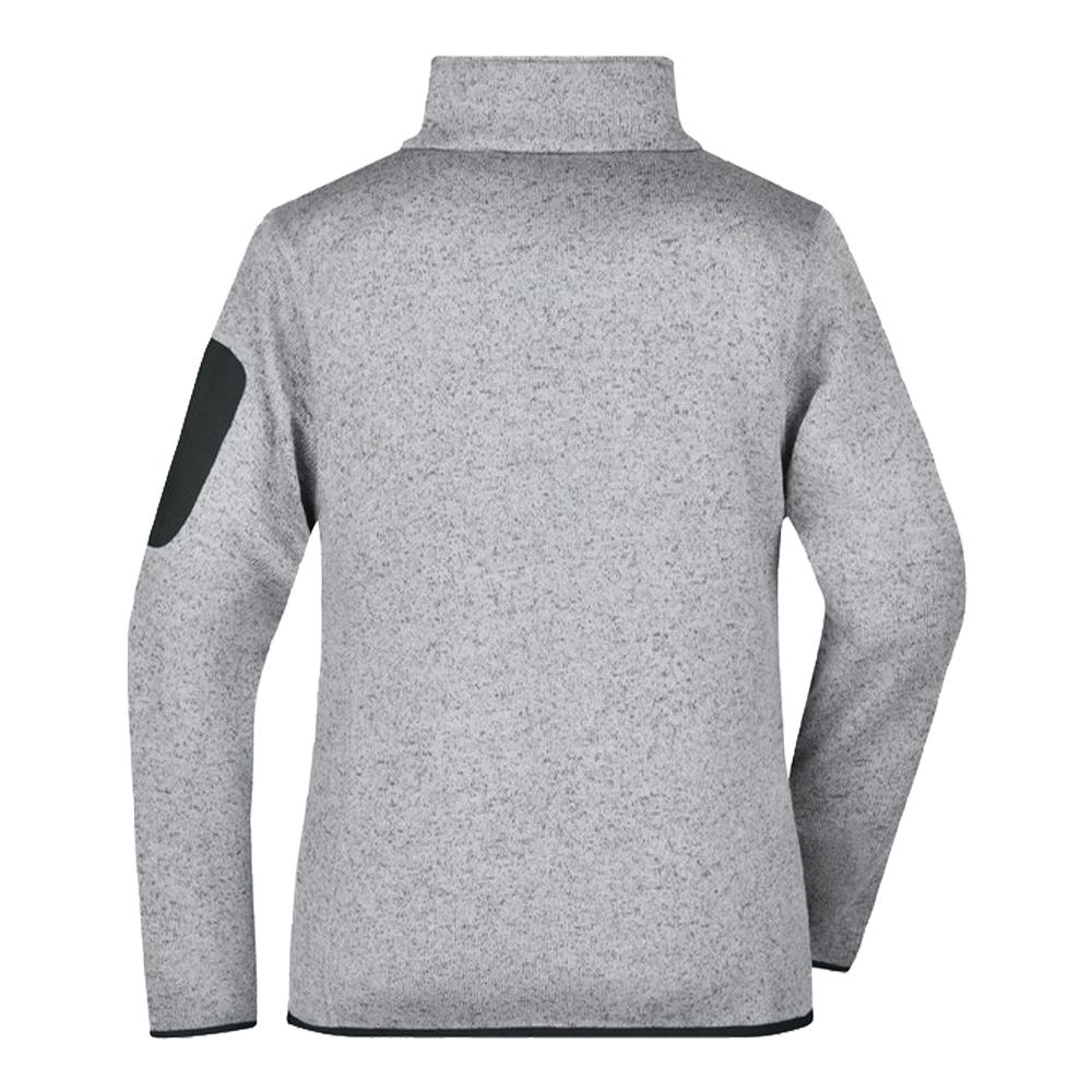 James and Nicholson Womens/Ladies Knitted Fleece Jacket