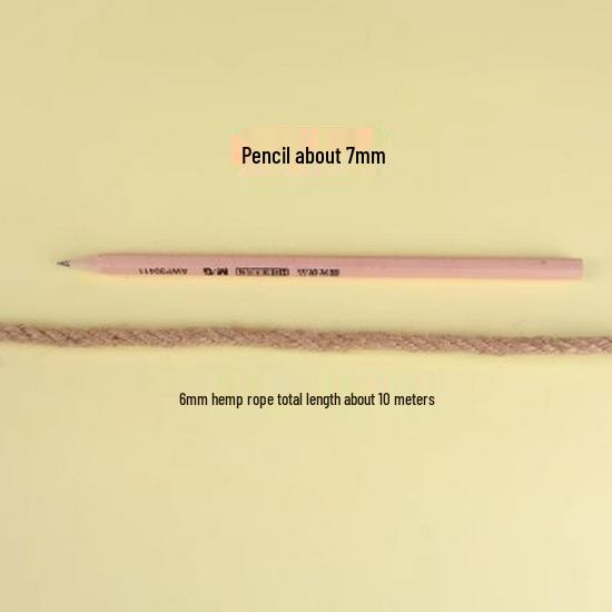 Natural Coarse Jute Rope for DIY Projects, Binding, and Retro-Style Ornaments