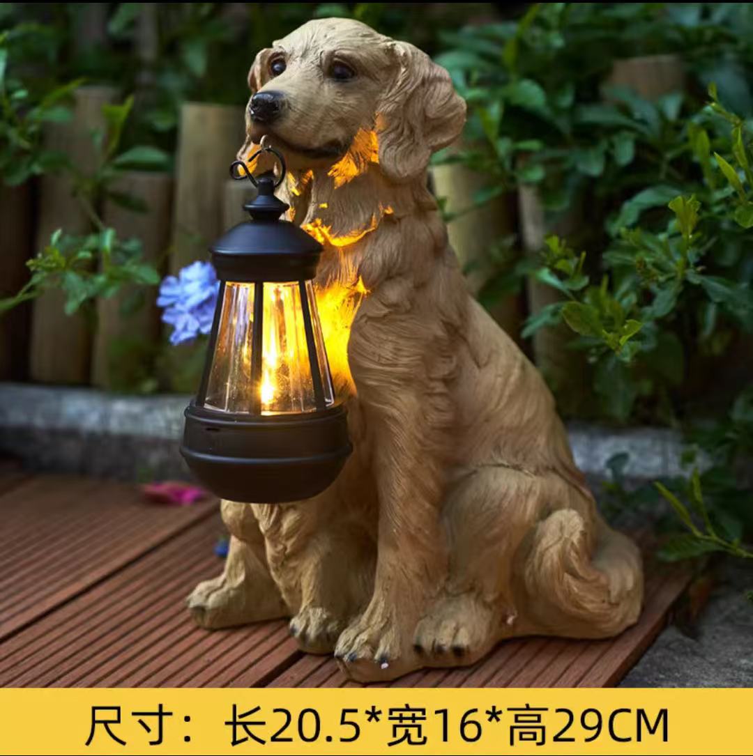 

High-Quality Animal Series Lantern - Beautiful Resin Home Sculptures Perfect for Christmas and Halloween Gift Giving