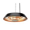 1500W Deckenheizstrahler, Aluminium, keine Fernbedienung, Schalter, Halogenlampen-Heizelement, IP44