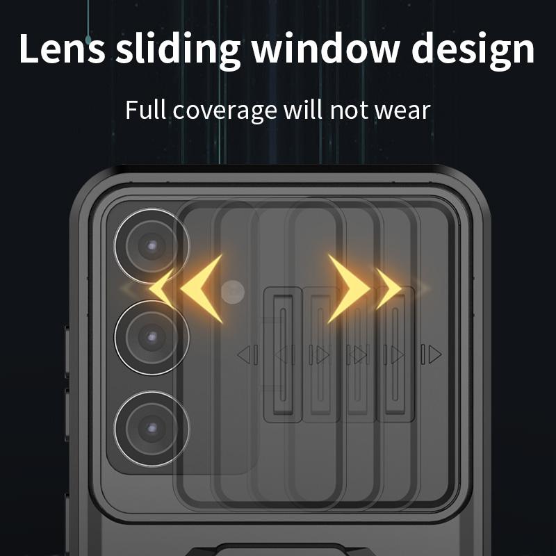 Armor Case For Samsung Galaxy S25 S24 Plus Ultra Heavy Duty Shockproof Anti-Scratch With Ring Holder Phone Cover