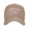 Baseball Cap Faroe Islands Est Independence Day Wild Sun Shade Peaked Adjustable Outdoor Caps
