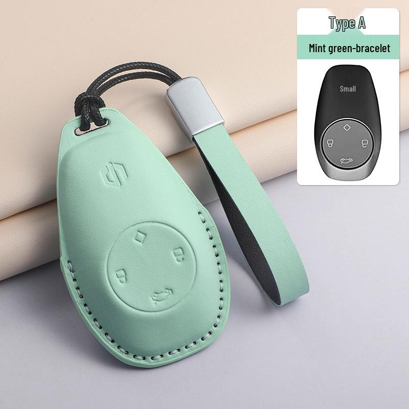 Portachiavi Leapmotor C11/T03/C01 Modello 2024 - Guscio Protettivo a Copertura Totale, Texture di Alta Qualità, Blu, Unisex.