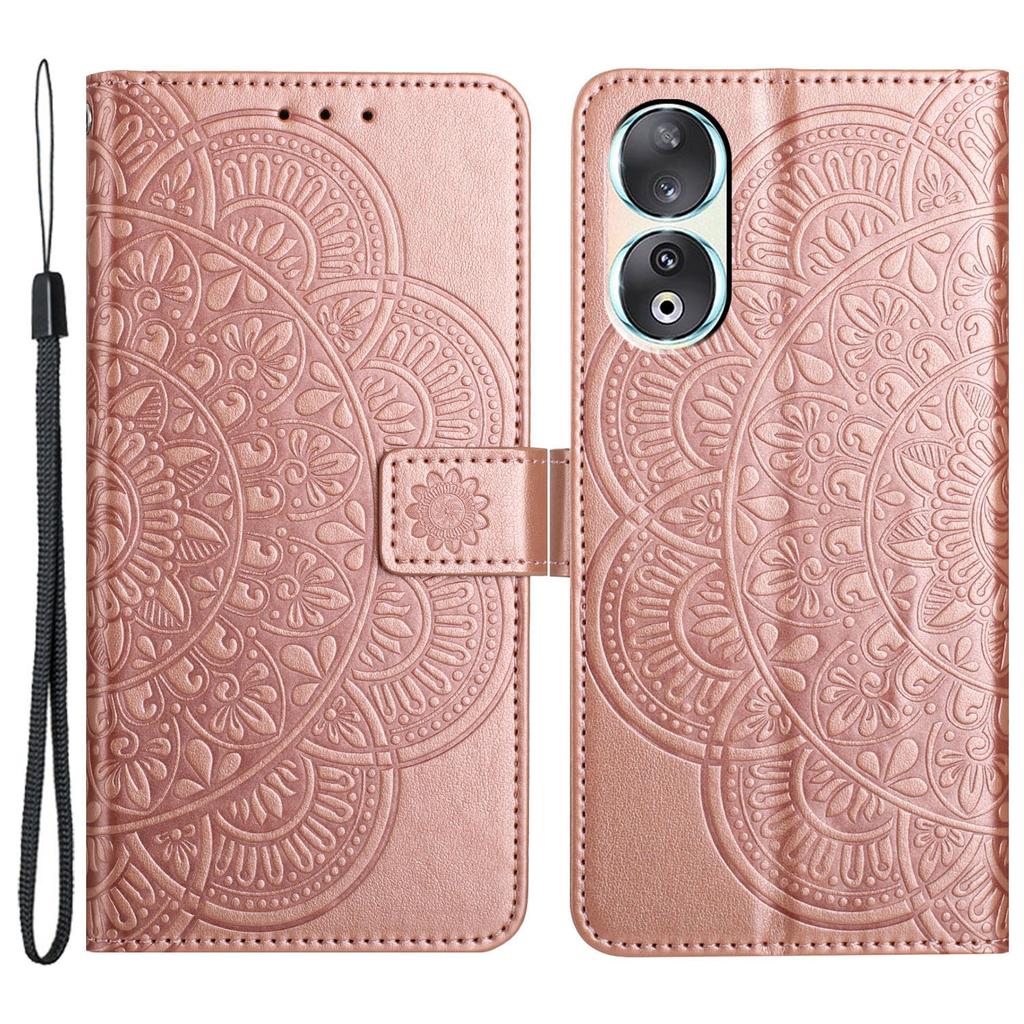 For Honor 90 Case Leather Flip Wallet Phone Cover 3 Card Holder