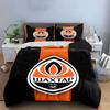 "Orange Black Logo Bedding Set"  Bedding Duvet Cover Set Duvet Cover Pillowcases (1 * Duvet Cover 2 * Pillowcases, without duvet insert)