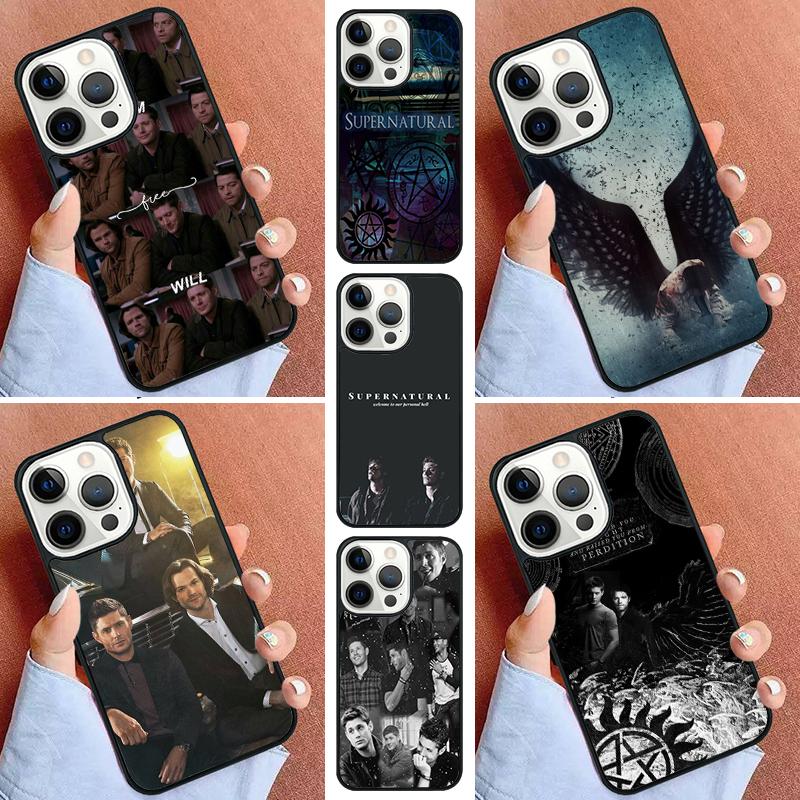 Supernatural Novelty Phone Case For iPhone 17 Air 11 12 13 14 15 16 Pro Max Cover For iPhone 17 Air Max 5 Plus Coque Shell
