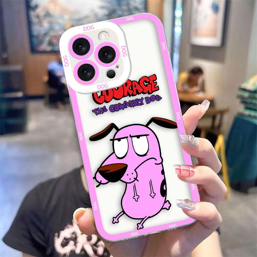 Courage Cowardly Dog Cover Phone Case For Redmi K40 K60 15C 14C 13C 13 12 12C 10 10C 10X 10A 9 9C 9T 9A 8 7 A1 A2 A3 A5 Case