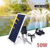 50W 800L/H Motor Ultra-leise Tauchwasserpumpe Fischteich Gartenteich Brunnen Dekoration Bürstenloser Solarbetrieb Wasserpumpen-Set