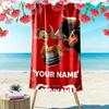 Custom Name Ferdinands Print Beach Towel, Large Soft Quick Dry Towel for Beach Camping Swimming