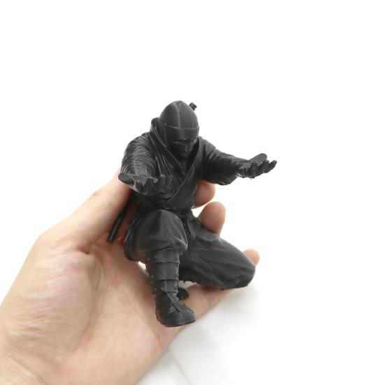 Ninja Pen Holder 3D Printed Samurai Pencil Stand Warrior Figurine Desktop Organizer for Office Desk Accessories Gag Gift for Men Coworkers
