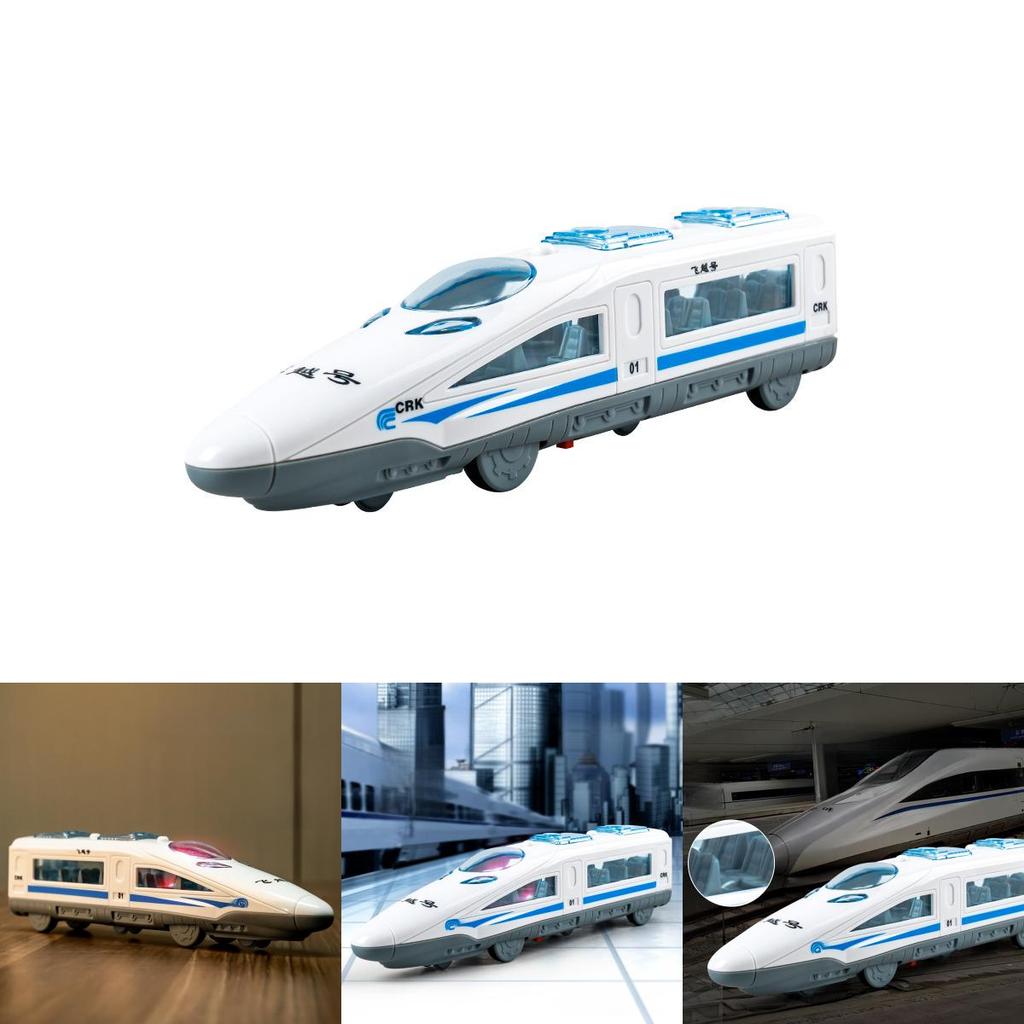 Inertia Train Toy For Kids With Lights And Music For Interactive Play