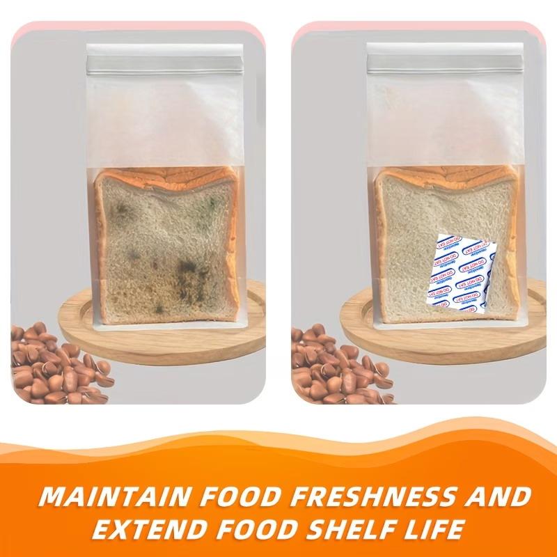 200/250/300 Pcs Food Grade Oxygen Absorbers Non-Toxic Long Term Storage Packets for Sealed Bags Jars Dry Food Pantry Use