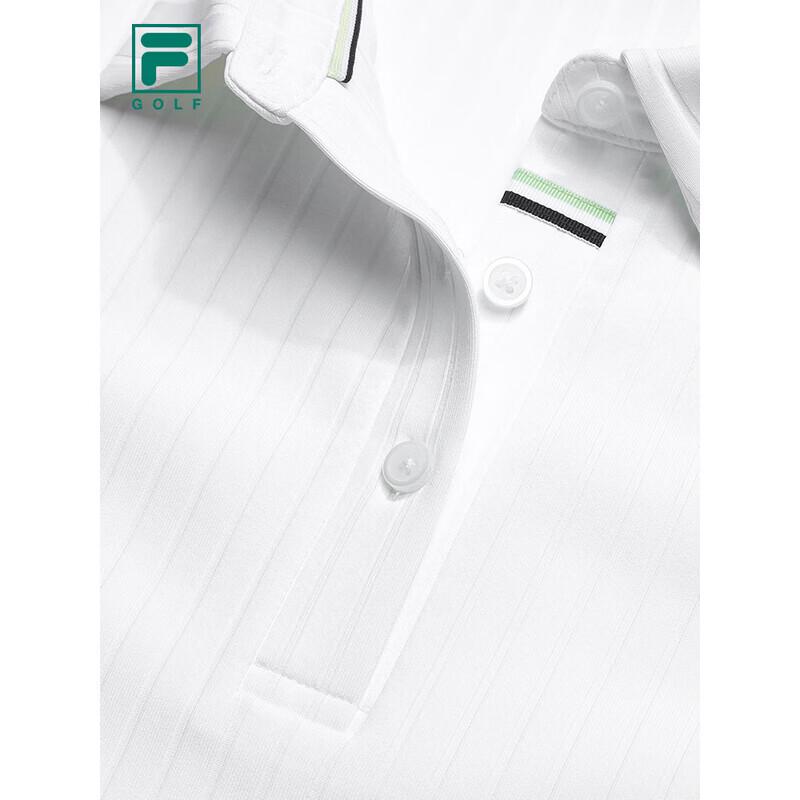 Fila Women's Knitted Short-Sleeve Golf Polo Shirt