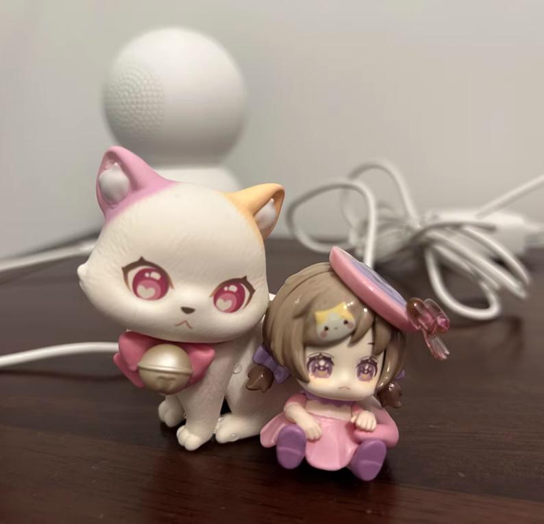 Latest Sweet Emilya Kitten Companion Seriestrendy Plaything Figurine Cute Female  Birthday Present Collectible Present Ornament