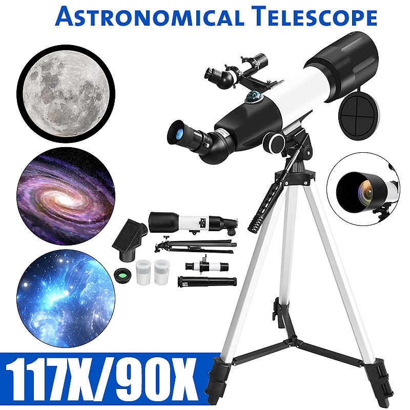 HOT Professional HD Zooming Outdoor Max 117X Refractive Space Astronomical Telescope Monocular with Tripod for Adults Kids Gifts New