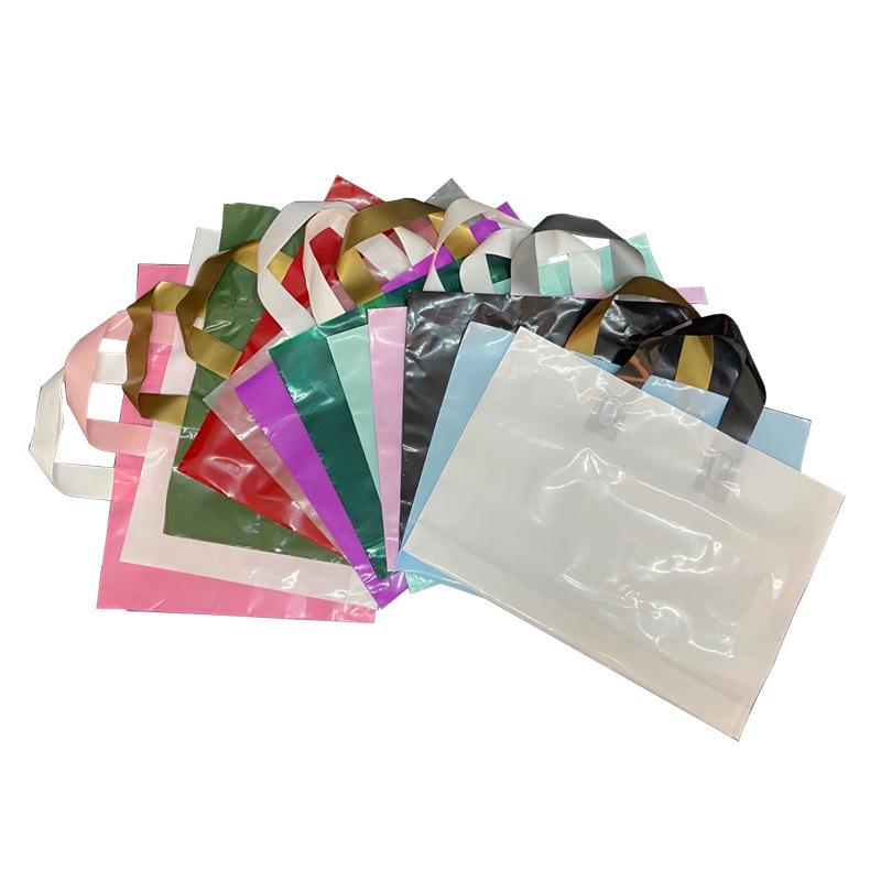 Durable PE Tote Bag with Custom Logo for Gifts and Shopping