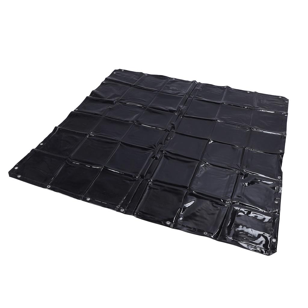 Safety Welding Curtain 5.7 X 5.7ft 6 Level UV Resistant Hanging Welding Screen with Cable Ties for W