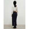Anggae Back Tied Long Skirt Navy