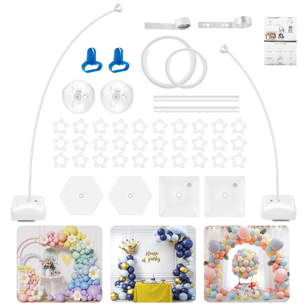 Balloon Stand Holder Plastic Balloon Arch Kit Balloons Support For Birthday Holder Ballon Column Baby Shower Wedding Decoration