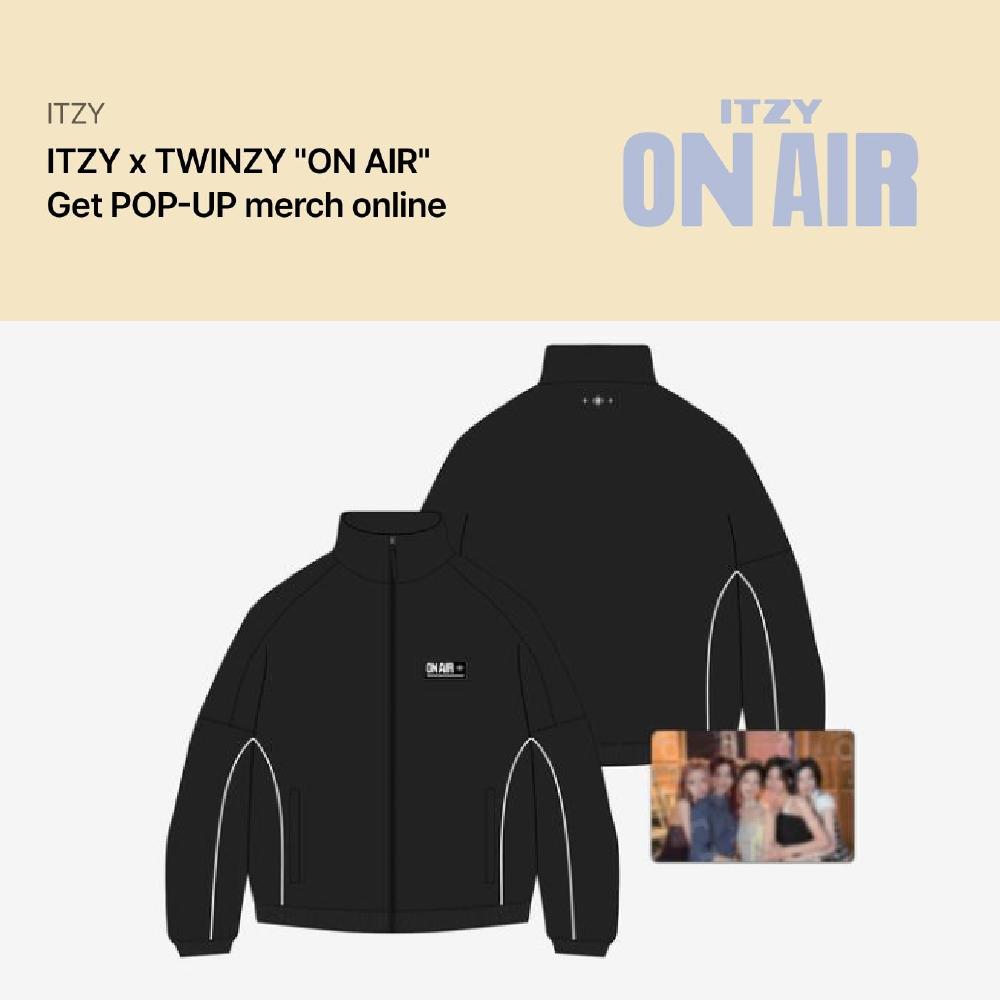 

Предзаказ ITZY ON AIR Получите POP-UP куртку
