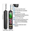 Multifunktionales Digitales Multimeter Phasenfolgeprüfer Stift AC/DC Spannung Null/Feuerleitungstest 4000 Zählungen NCV Detektor Prüfgeräte Digitalanzeige