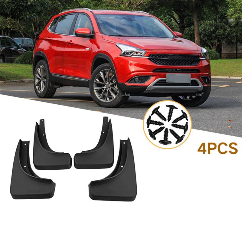 4PCS Car Mudguard Mud Flaps Splash Mud Guard Fender For Chery Tiggo 7 2016- Car Accessories-A87Q