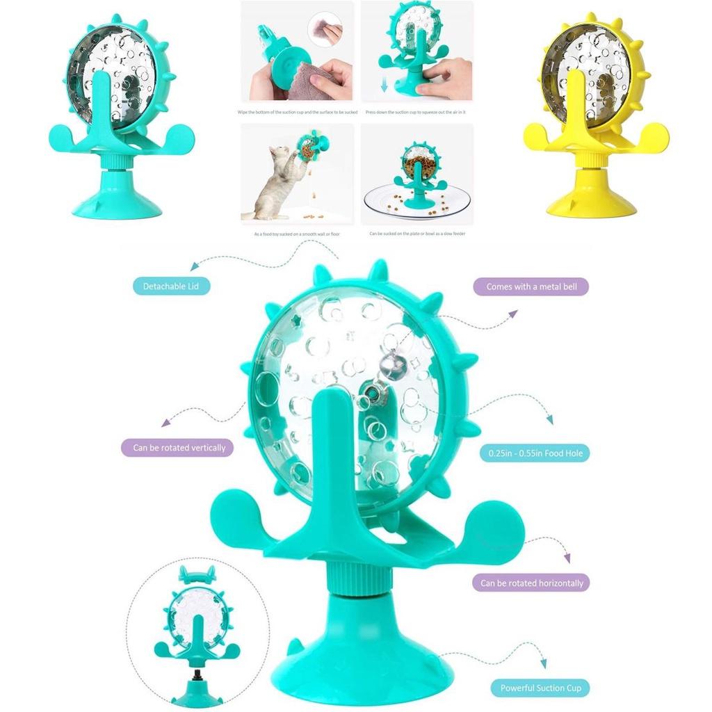 Juguete Multifuncional Para Mascotas Para Alimentación Lenta Y Momentos Divertidos- Diseño Original Con Potente Ventosa