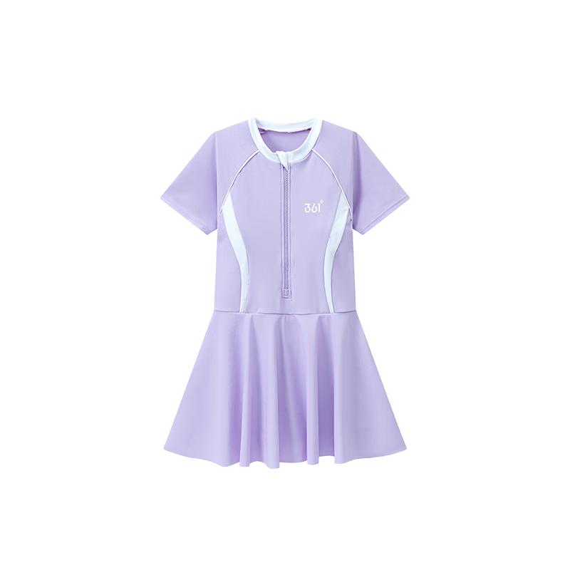 361° Girls  One-Piece Summer Swimsuit 130 фиолетовый