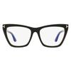 Tom Ford Women S Magnetic Clip On eyeglaSSeS Tf5971 B 001 Black 54mm 001