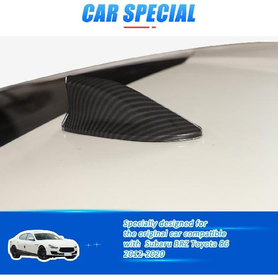 Carbon Fiber ABS Car Shark Fin Antenna Cover Roof Aerial for Subaru BRZ Toyota 86 2013-2021 Auto Cars Antenna Accessories