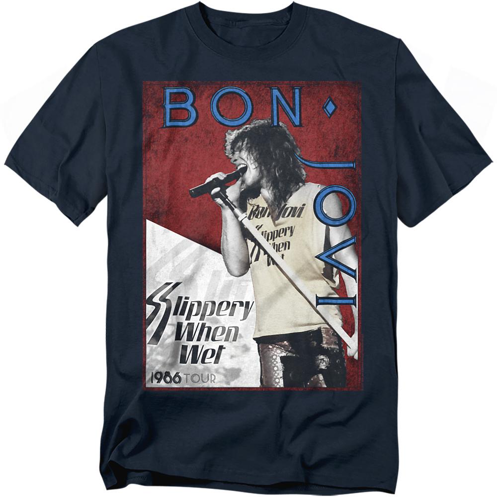 Bon Jovi Unisex Adult 86 Tour T-Shirt