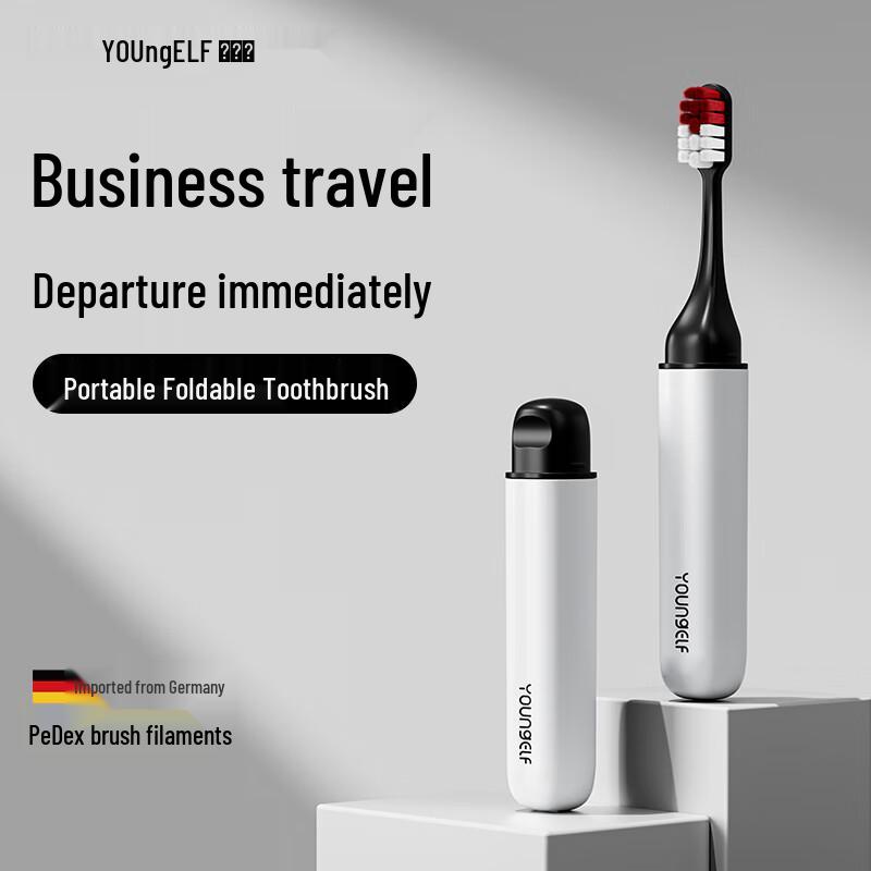 

Yang Jing Ling Men s Portable Foldable Soft-Bristle Travel Toothbrush