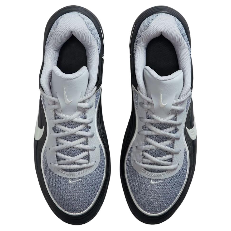 Nike Precision 8 Breathable Lightweight Low Top Basketball Shoes Men's Gray Black IH1104-005