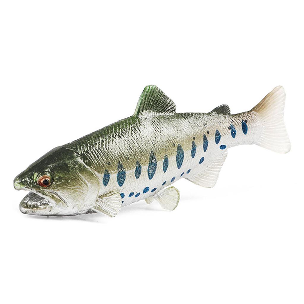 Multiple Type Plastic Fish Model Toy Figures for Fish Tank Landscape Fish Model Landscape Aquarium Desk Fish Bowl Decors