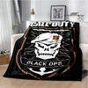 Codice di gioco, coperta Call of Duty Coperta calda Flangia Coperta morbida e confortevole Coperta da casa da viaggio Fodere per letto Regalo di compleanno