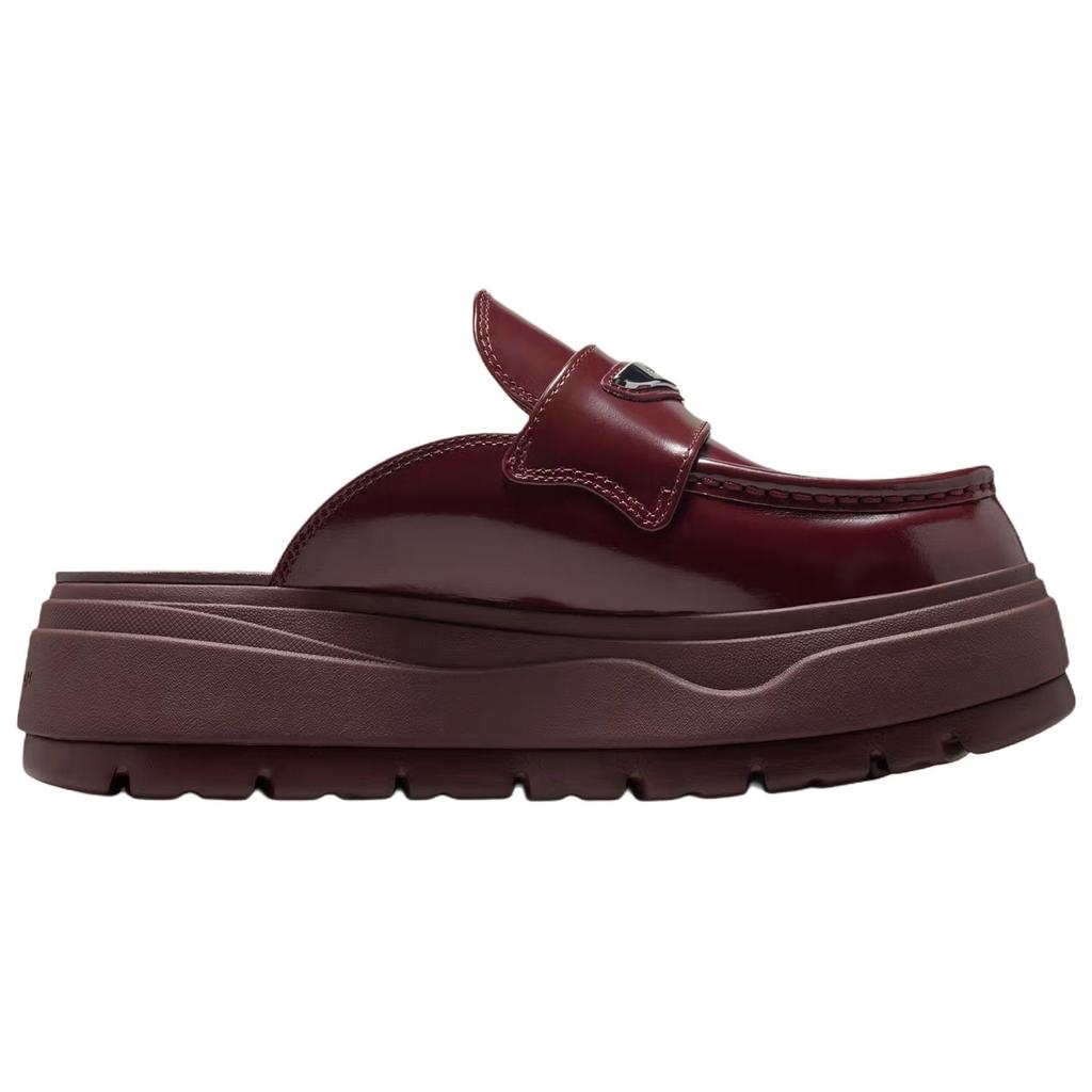 Jordan Air Jordan Mules Geschlossene Zehenhausschuhe Damen Dunkelrot HJ4292-600