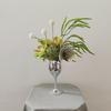 Modern Silk Flower Bouquet: Ingenious Design for Home Decor, Weddings, and Photography