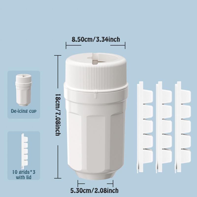 Ice Cube Mold Ice Maker Household Ice Box with Cover Suitable for Whiskey Cocktail Summer DIY Ice Cube Box Kitchen Barware Tools