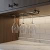 27/35cm Under Cabinet Stemware Holder 1/2/3 Row Hanging Cup Holder  Home Storage