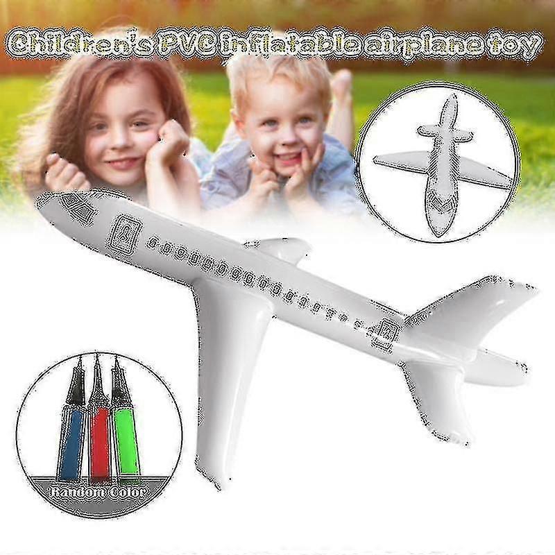 Large Inflatable Toy Airplane for Kids, Outdoor Garden Play Aircraft Model, Durable & Safe