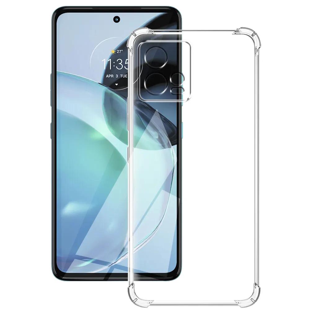 For Motorola Moto G72 5G Case Clear Soft Silicone Protect Cover For Mote G73 5G Clear Shockproof Phone Cases G 72 G 73 Carcase