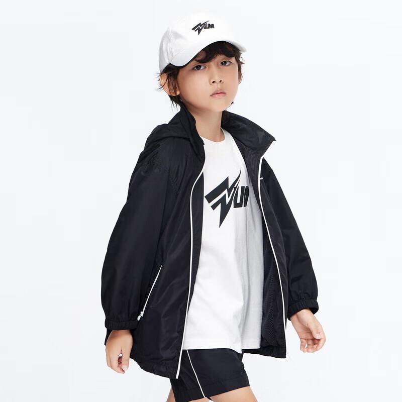 

Little MO&Co. Kids Hooded Print Jacket 100