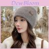 Knitted Wool Hat For Women Winter Warmth Casual Fashion Ol Style