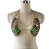 Rhinestones Body Chain Bra Multilayer Crystal Chest Chains Body Accessories Jewelry Women Nightclub Raves Body Jewel