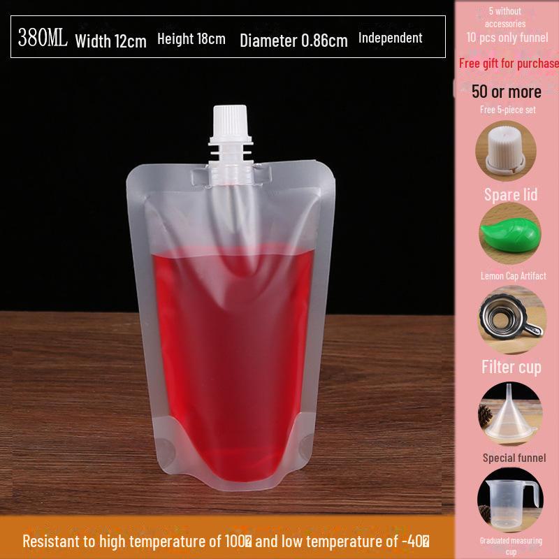 Portable Music Festival Water Bag - Food Grade, Disposable, Essential for Concerts