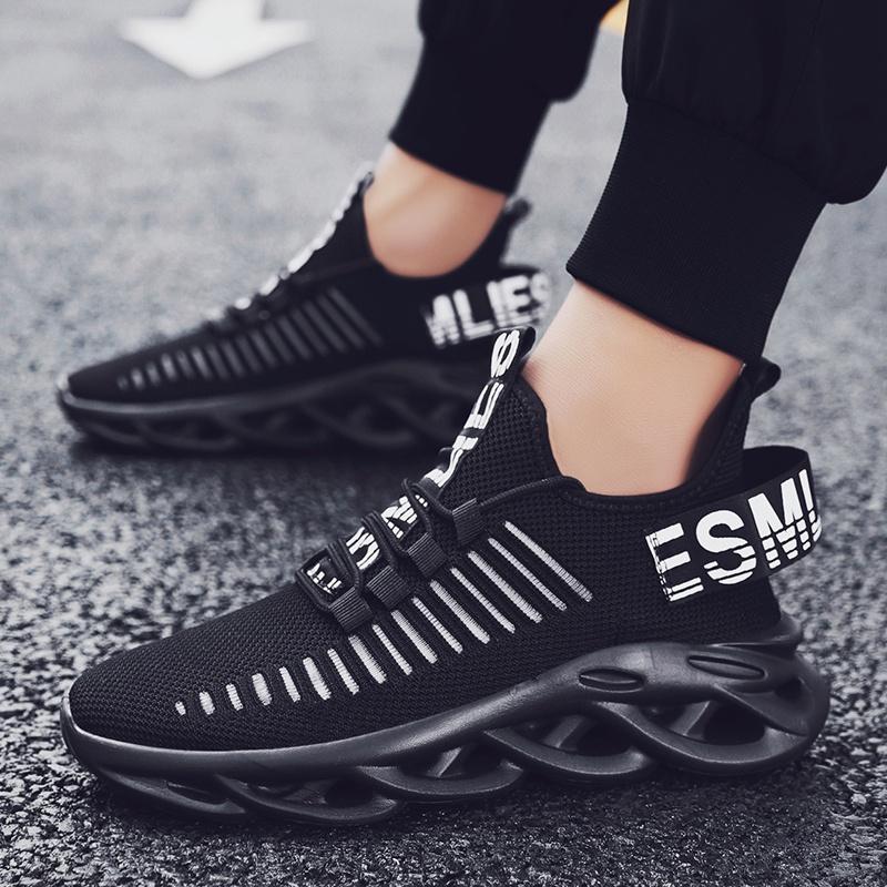 Męskie modne trampki Oddychające buty sportowe Męskie sportowe buty do biegania Rozmiar:39 ~ 46