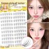 Dream Deer Korean Elf-Style Segmented False Eyelashes – Natural, Realistic Look, 10 Rows, New Style.