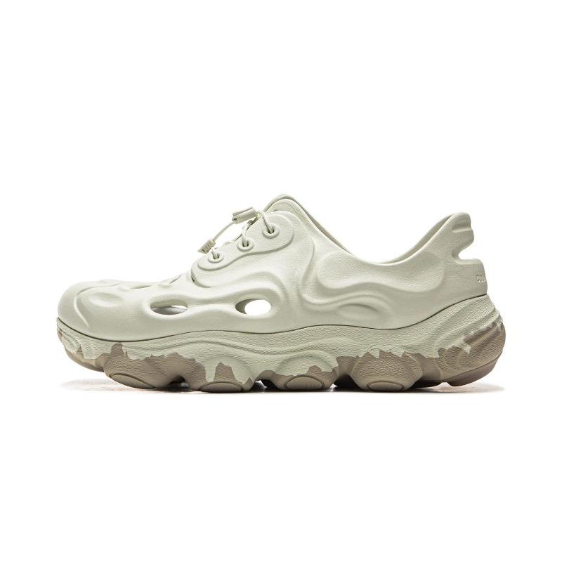 Li-Ning CF Xunjian Unisex Low-top Wading Hiking Shoes Light Tea Green AHCV019-6 41