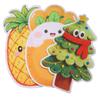Cute Pineapple Xmas Tree Carrot Cat Scratcher Board Anti Scratch Cat Grinding Claw Toy Durable Anti Scratch Furniture Guard