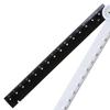 Plastic Folding Ruler 30cm Soft Plastic Drawing Ruler Straight Ruler for Student School Office Multifunction
